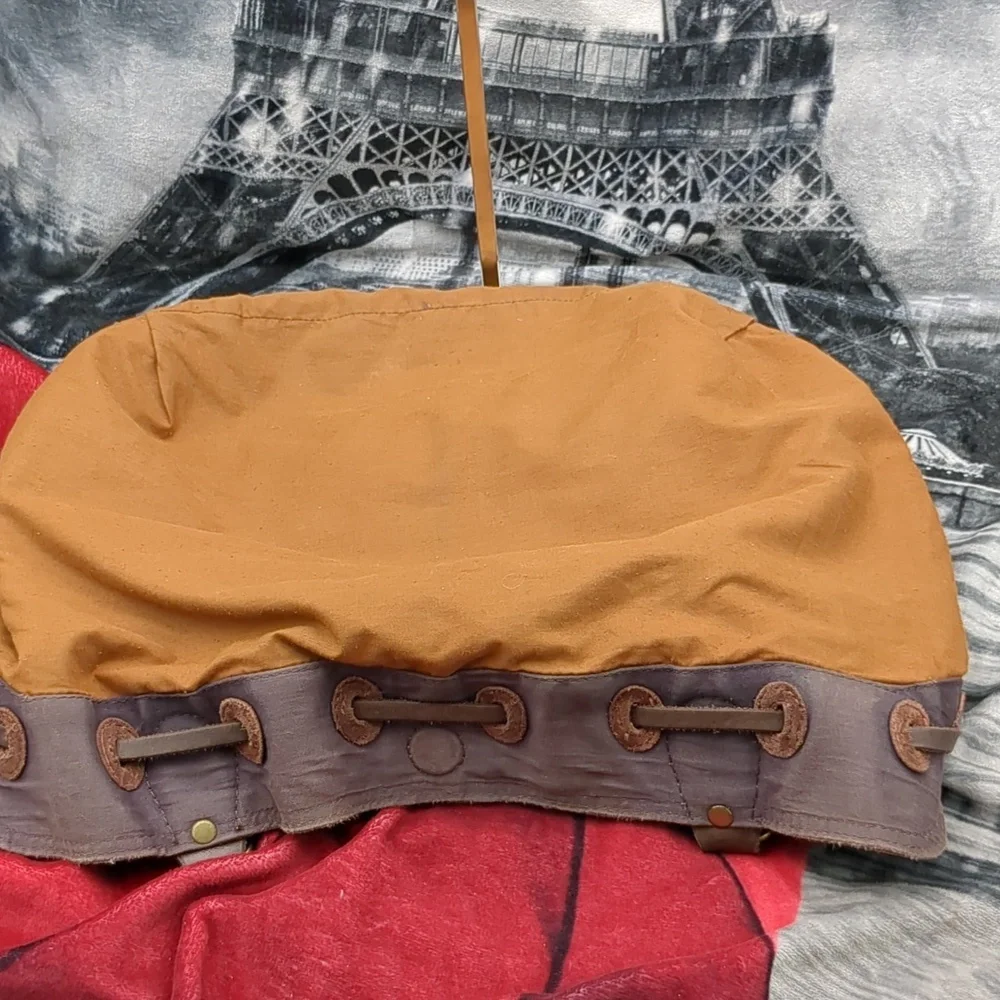 Lucky Brand suede hobo